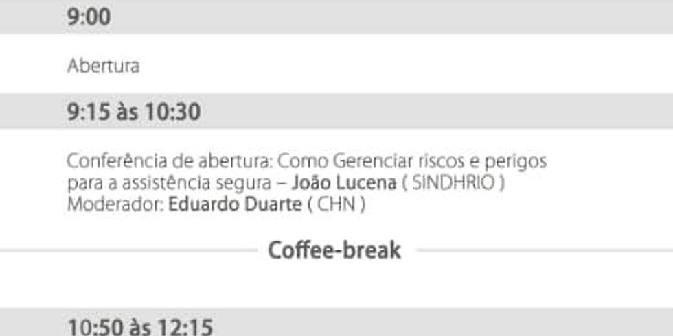 Forum sobre Segurança do Paciente