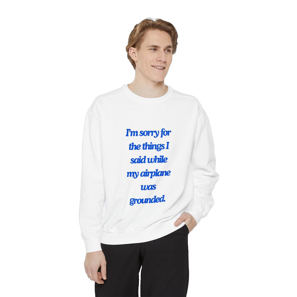 Thumbnail: Broken Airplane Sweatshirt