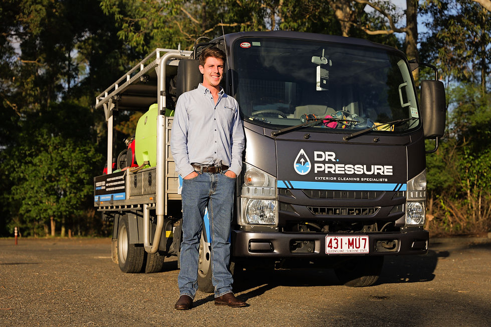 Zac Noble owner of Dr. Pressure