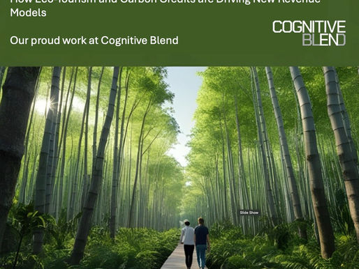 How Purpose Marketing is Driving New Revenue through Eco-Tourism and Carbon Credits: Our Proud Work at Cognitive Blend