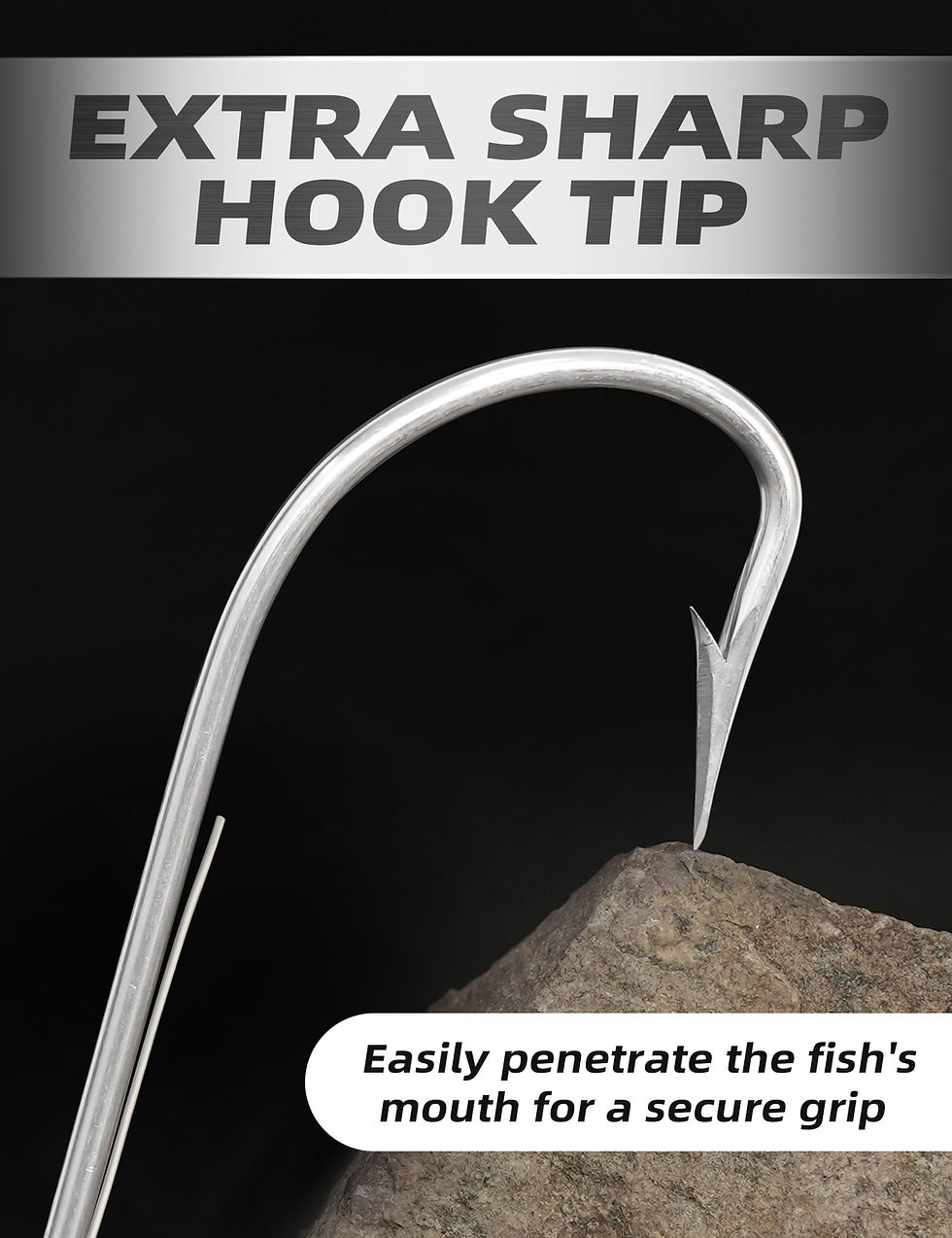 Thumbnail: BLUEWING Strip Trolling Hook With Ball-Bearing Swivel 2pcs