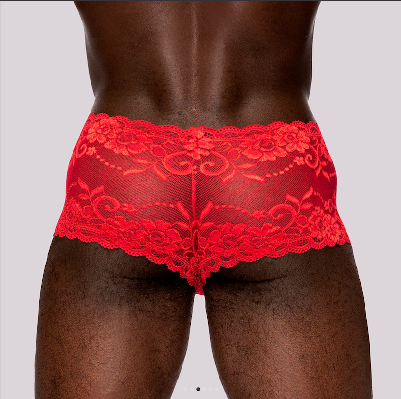 Thumbnail: Sassy Lace Mini Short Trunks
