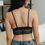 Thumbnail: Cut Out Strappy Lace Bralette
