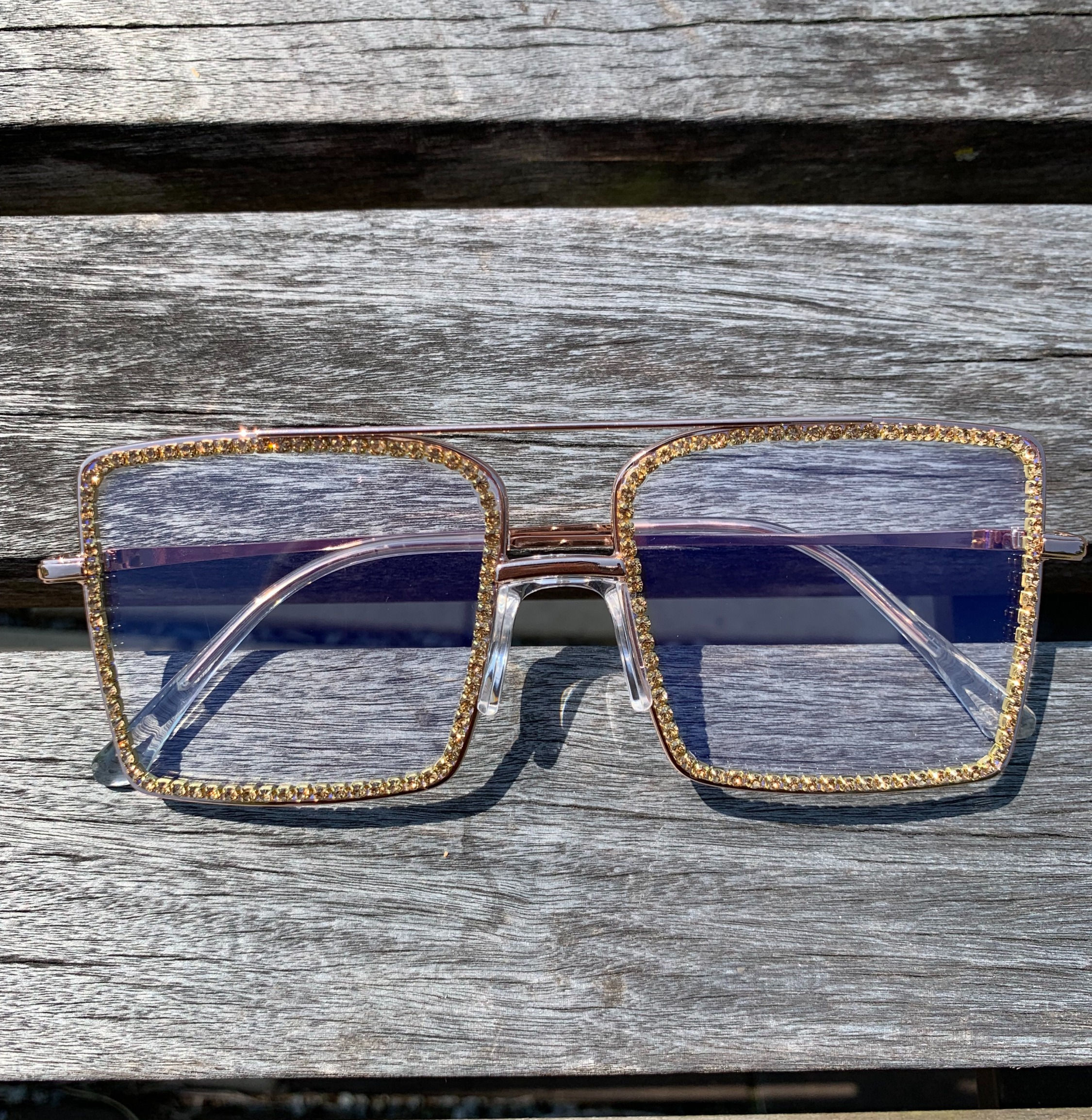 KELISA SQUARE FASHION GLASSES