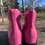 Thumbnail: HUSTLA BABE HOT PINK HIKING BOOTS