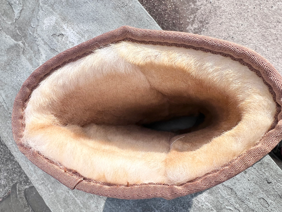 Thumbnail: KAMAMA DELUXE SHEEPSKIN BOOTSIN COPPER POP