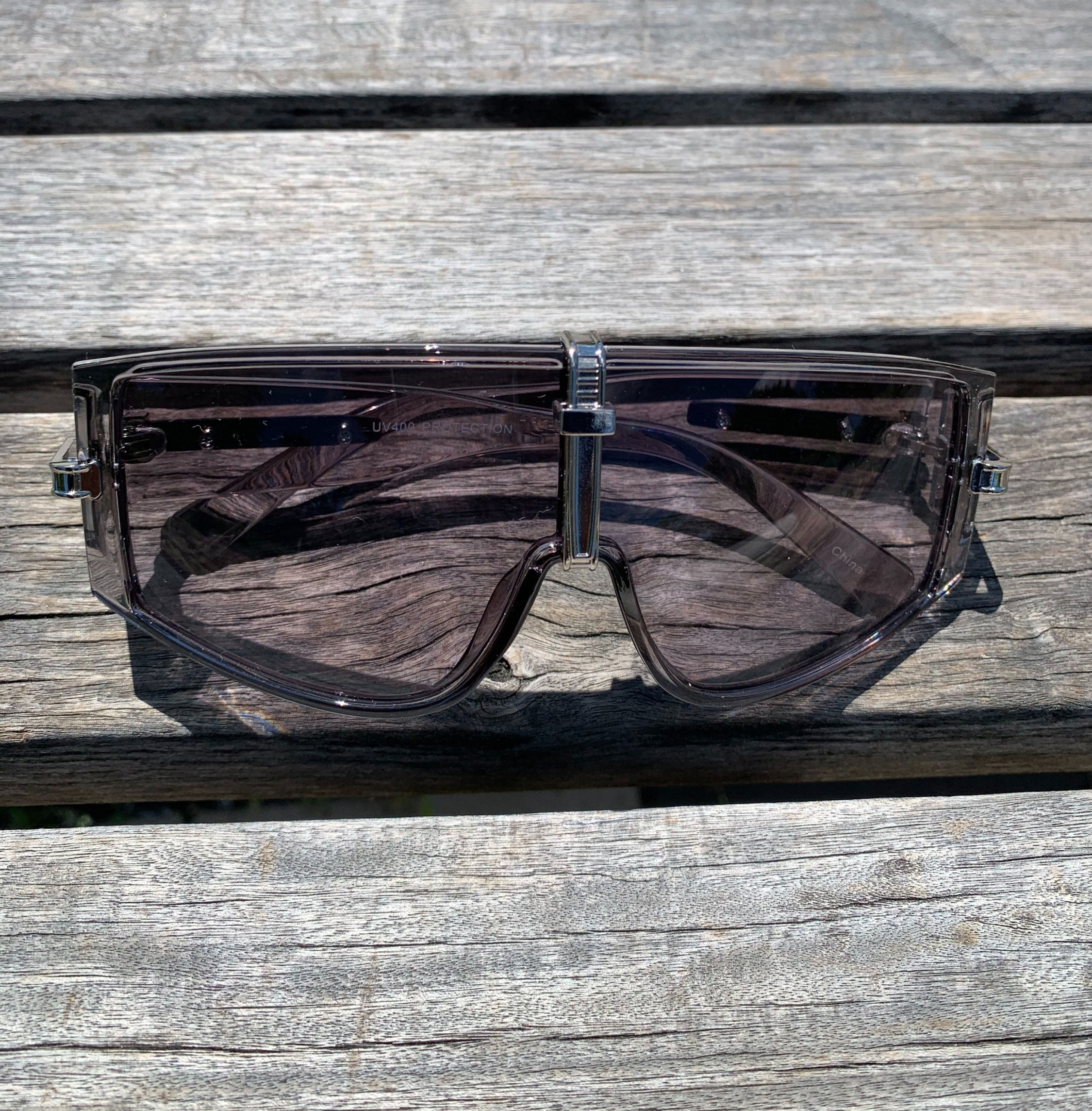 CATALINA LARGE FLAT TOP RECTANGULAR SUNGLASSES