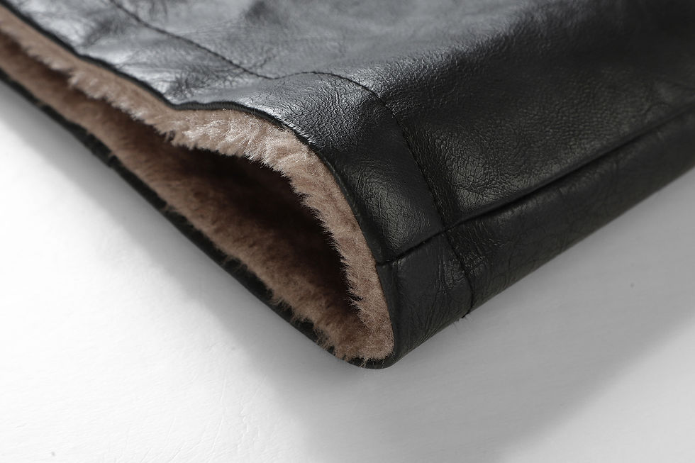 Thumbnail: Windsor Shearling Leather Coat