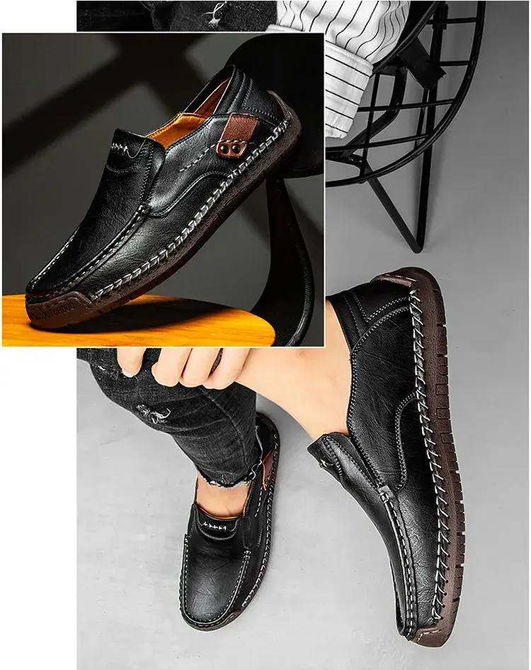 Thumbnail: Windsor Classic Leather Loafers