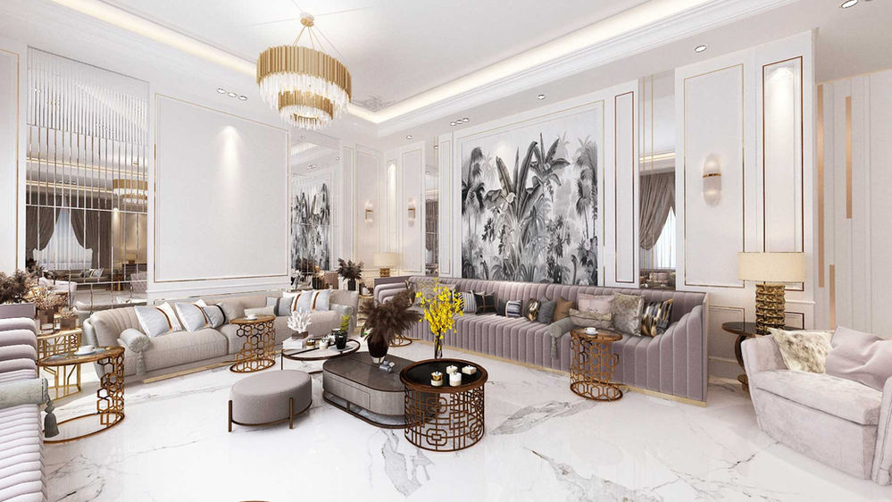 إن تايم ديزاين - تصميم غرفة معيشة