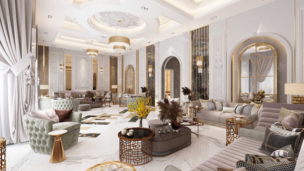 إن تايم ديزاين - تصميم غرفة معيشة