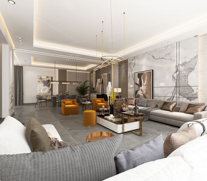  إن تايم ديزاين - تصميم غرفة المعيشة
