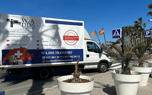 Déménagement depuis la suisse vers l'Europe (Déménagement international)