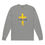 Thumbnail: #TRUSTHIM Yellow Cross Long-Sleeve Tee 