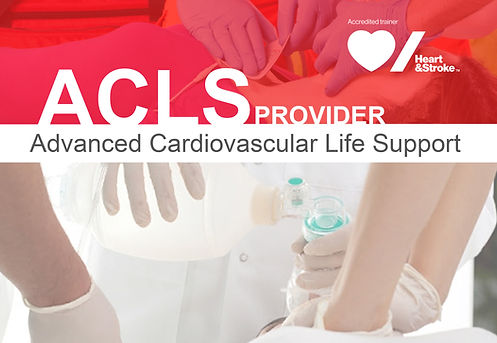 Advanced Cardiovascular Life Support Provider