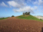 Bernal hill, sky, clouds