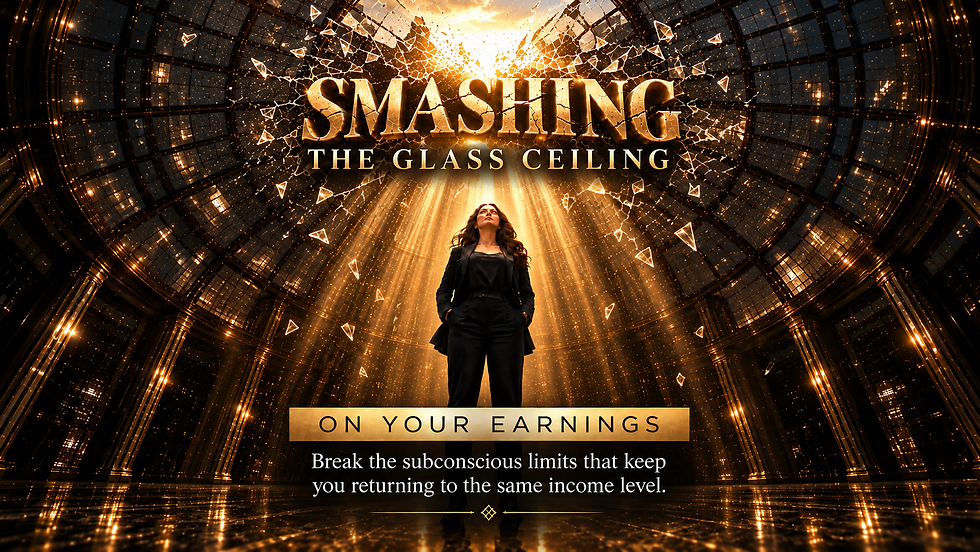 Smashing the Glass Ceiling on Your Earnings