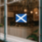 Scotland A4 Flag Window Vinyl / Sticker