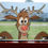 Thumbnail: christmas decorations, reindeer window stickers