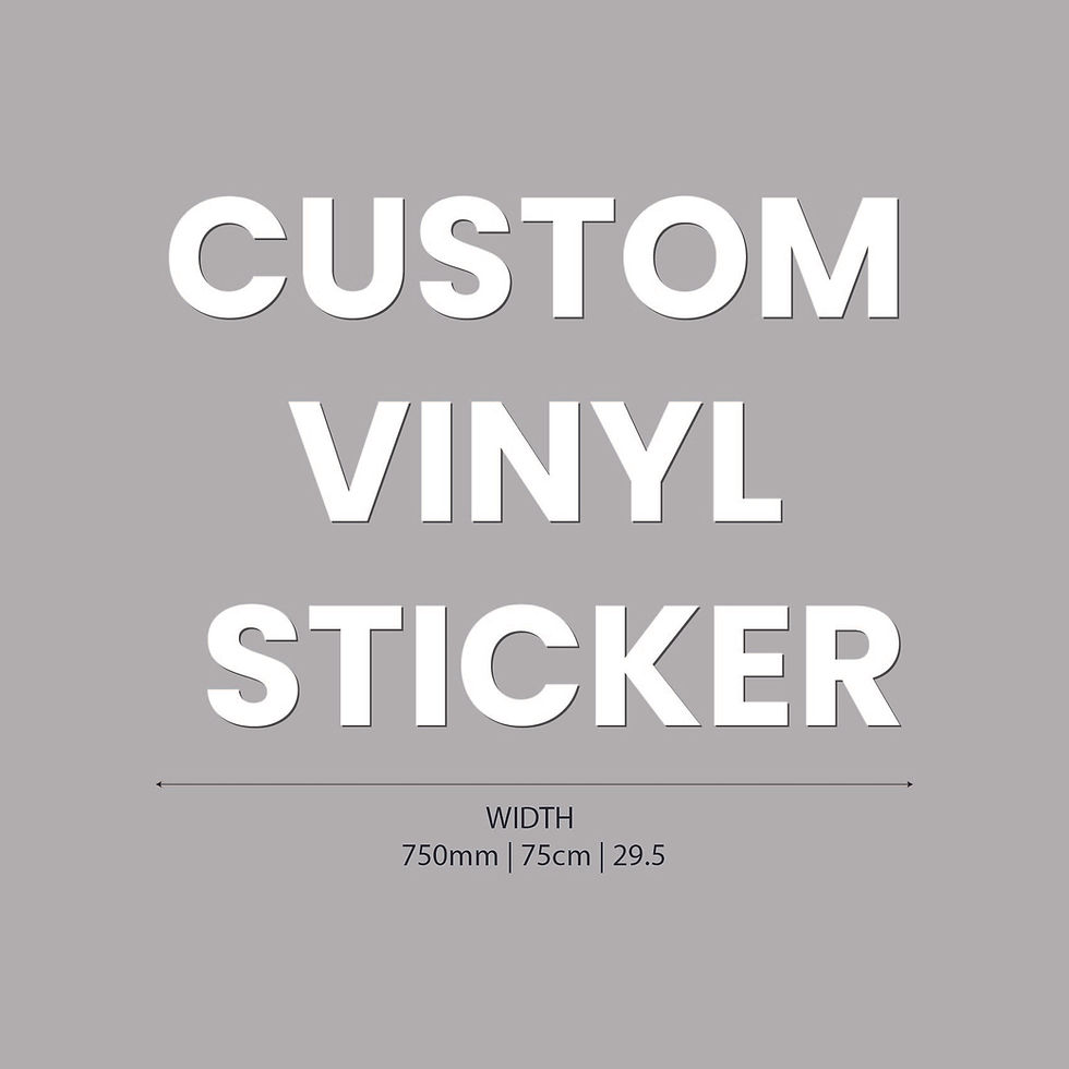 Thumbnail: Custom Vinyl Sticker