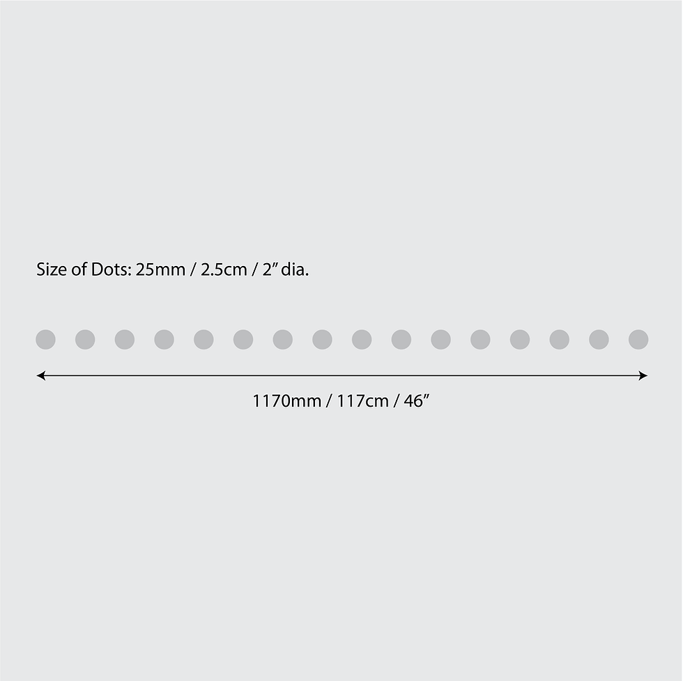 Thumbnail: Glass Safety Window Manifestations 25mm Dots