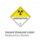 Radioactive Diamond Vinyl Sticker