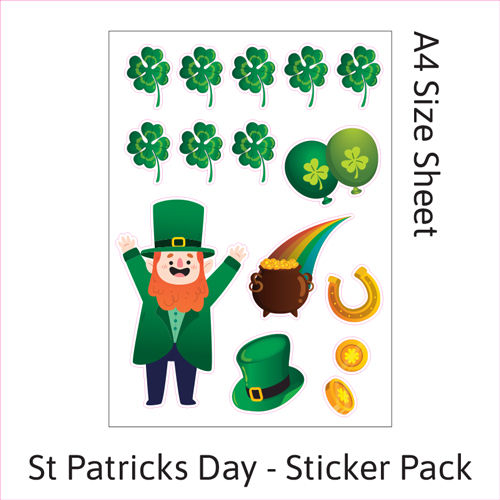 st patricks day sticker pack