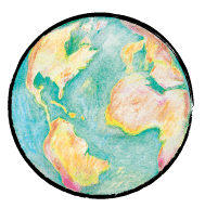 color globe