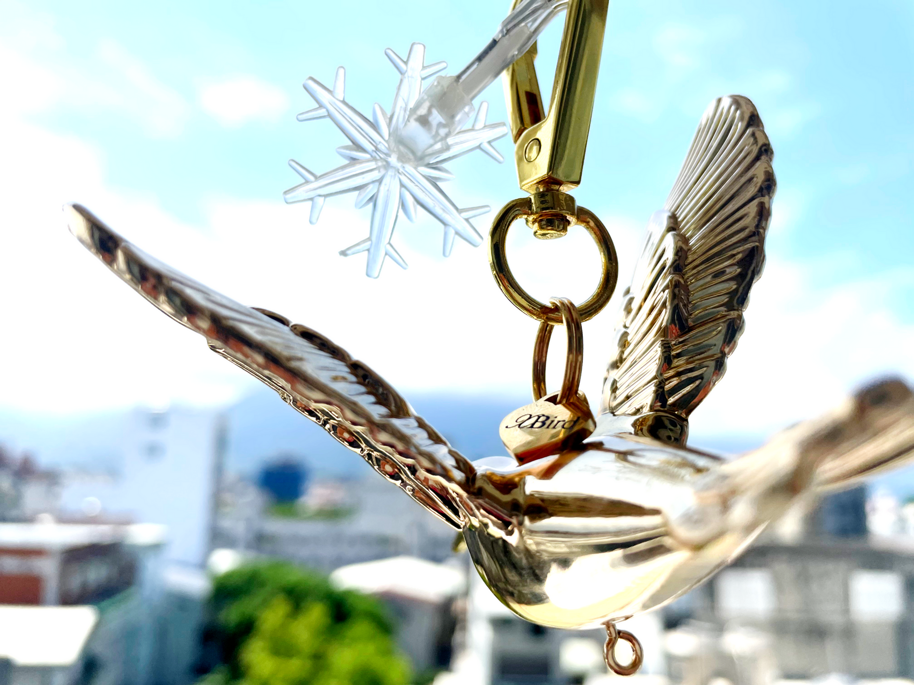XBird Skyflying Key Chain - 14K Gold Filled