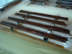 Houtwerk Mercedes Benz 600