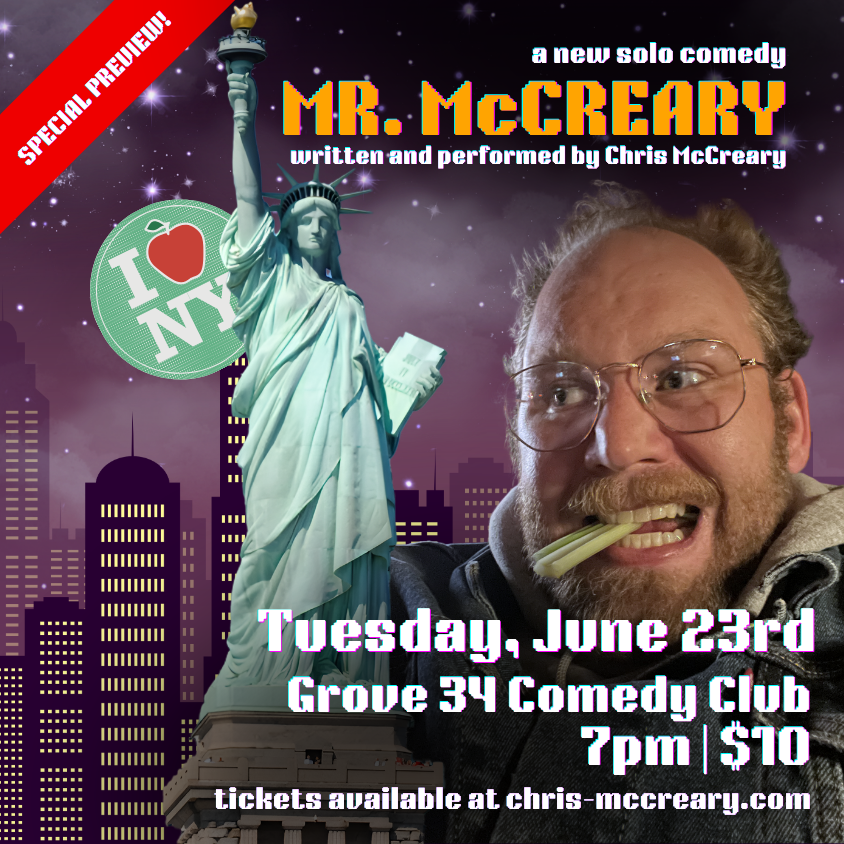 MR. McCREARY - Special NYC Preview