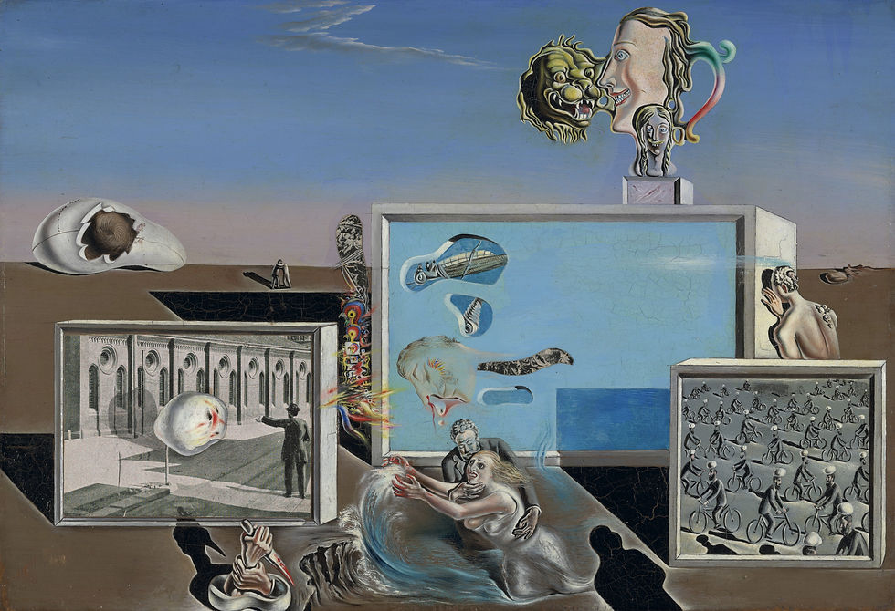 Illumined Pleasures by Salvador Dali 1929
