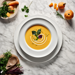 Kürbiscremesuppe