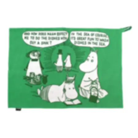 Moomin (Dishes In The Sea) - Tea Towel In Gift Tin