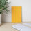 Thumbnail: Recycled Leather Medium Notebook Journal – Mustard Yellow