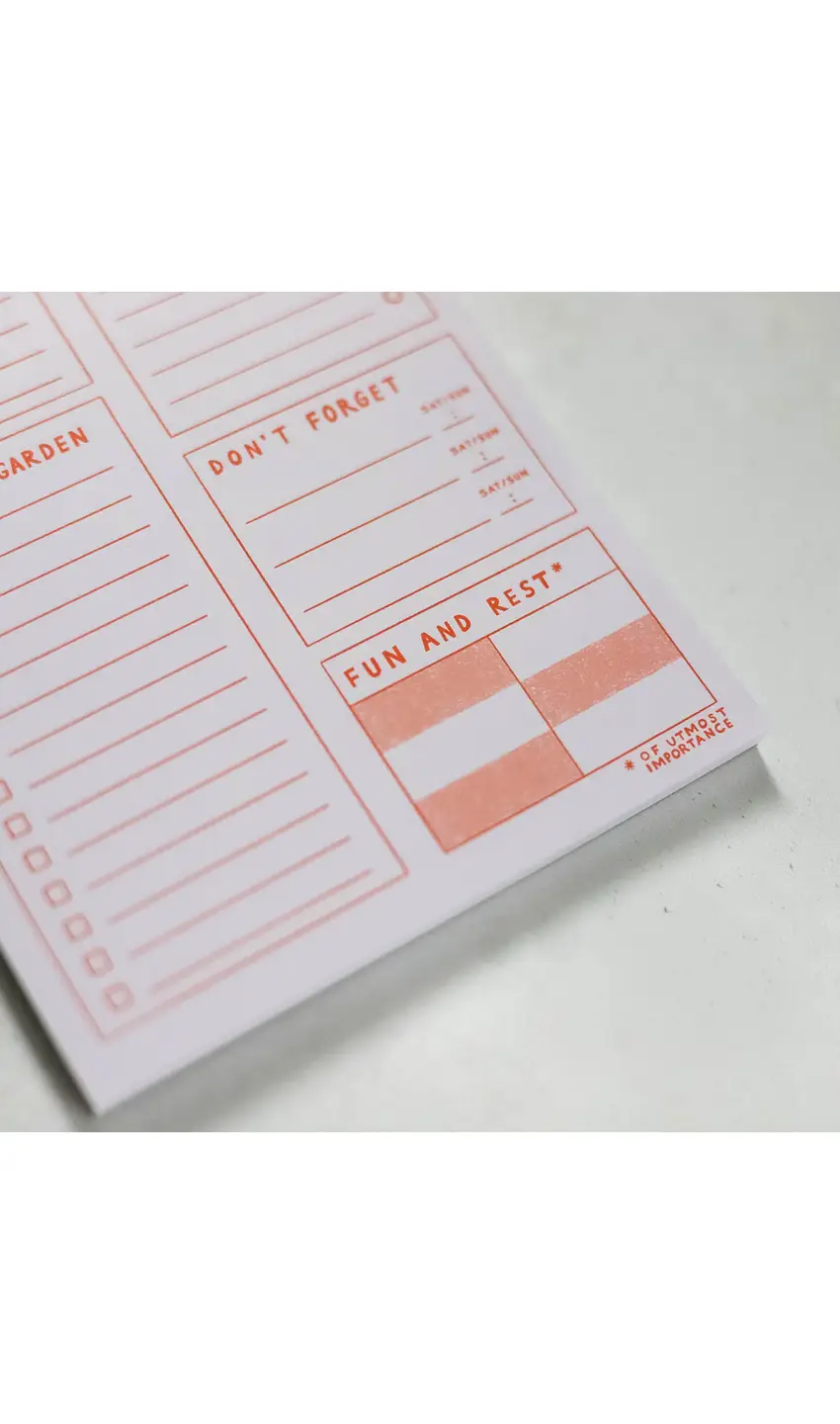 Thumbnail: The Great Big Weekend To Do List A5 Pad