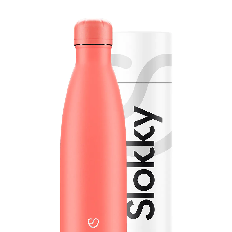 Thumbnail: Slokky Thermal Drinking Bottle - Pastel Collection