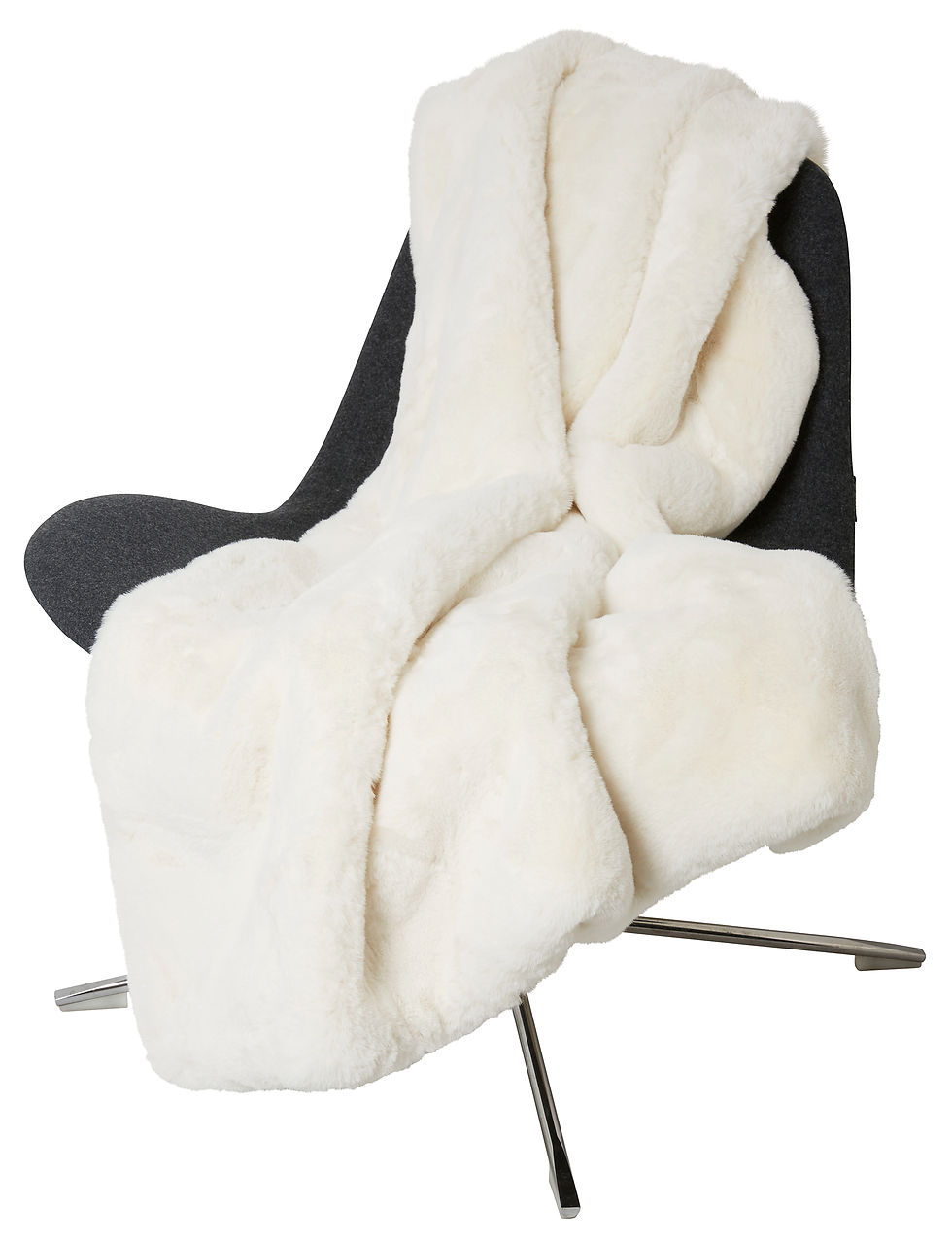 Fluffy Blanket Ivory