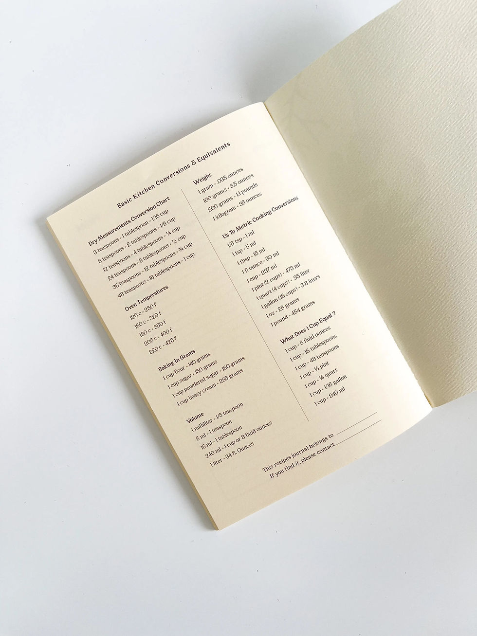 Thumbnail: Fin Studio Recipes Journal