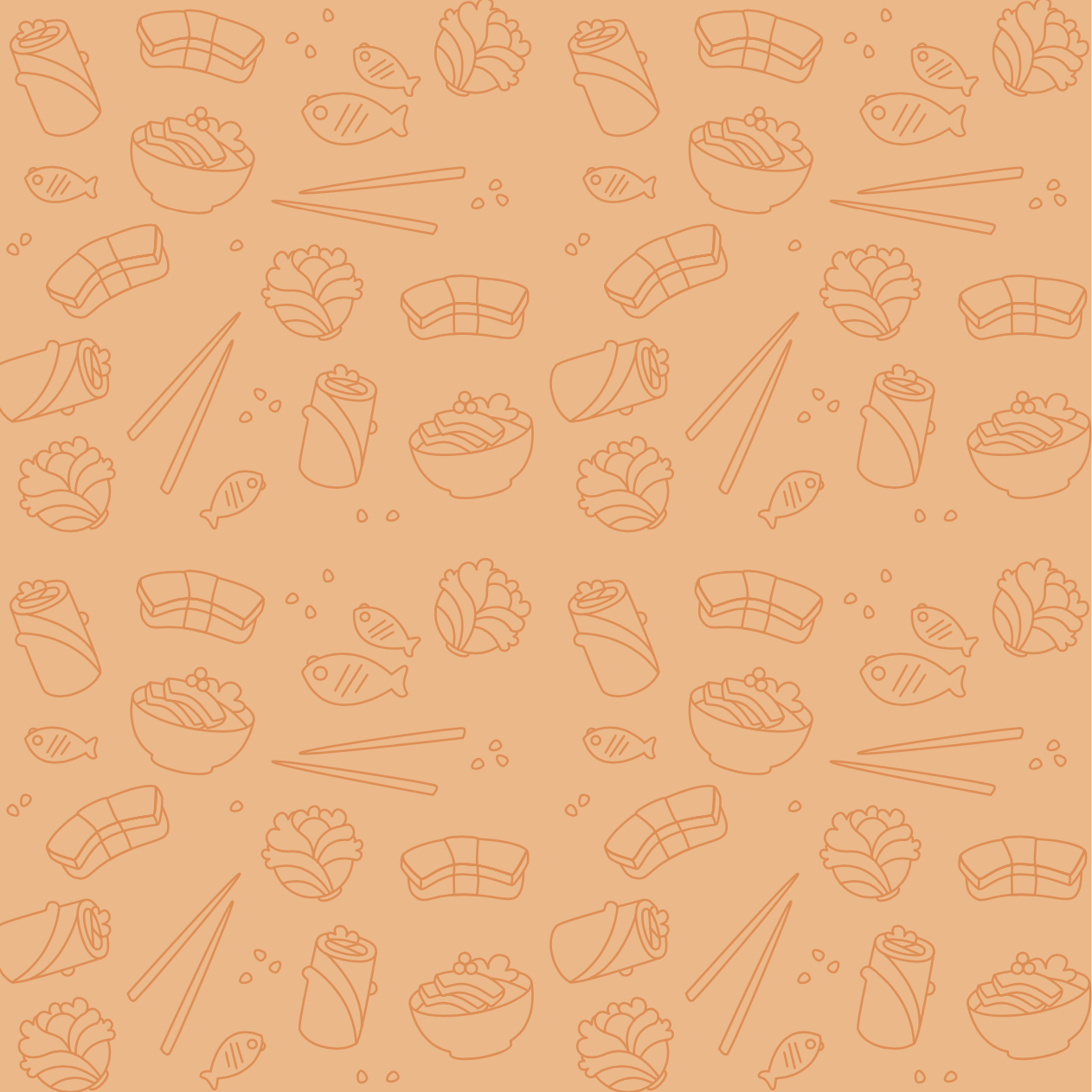 Arranged Food and Objects