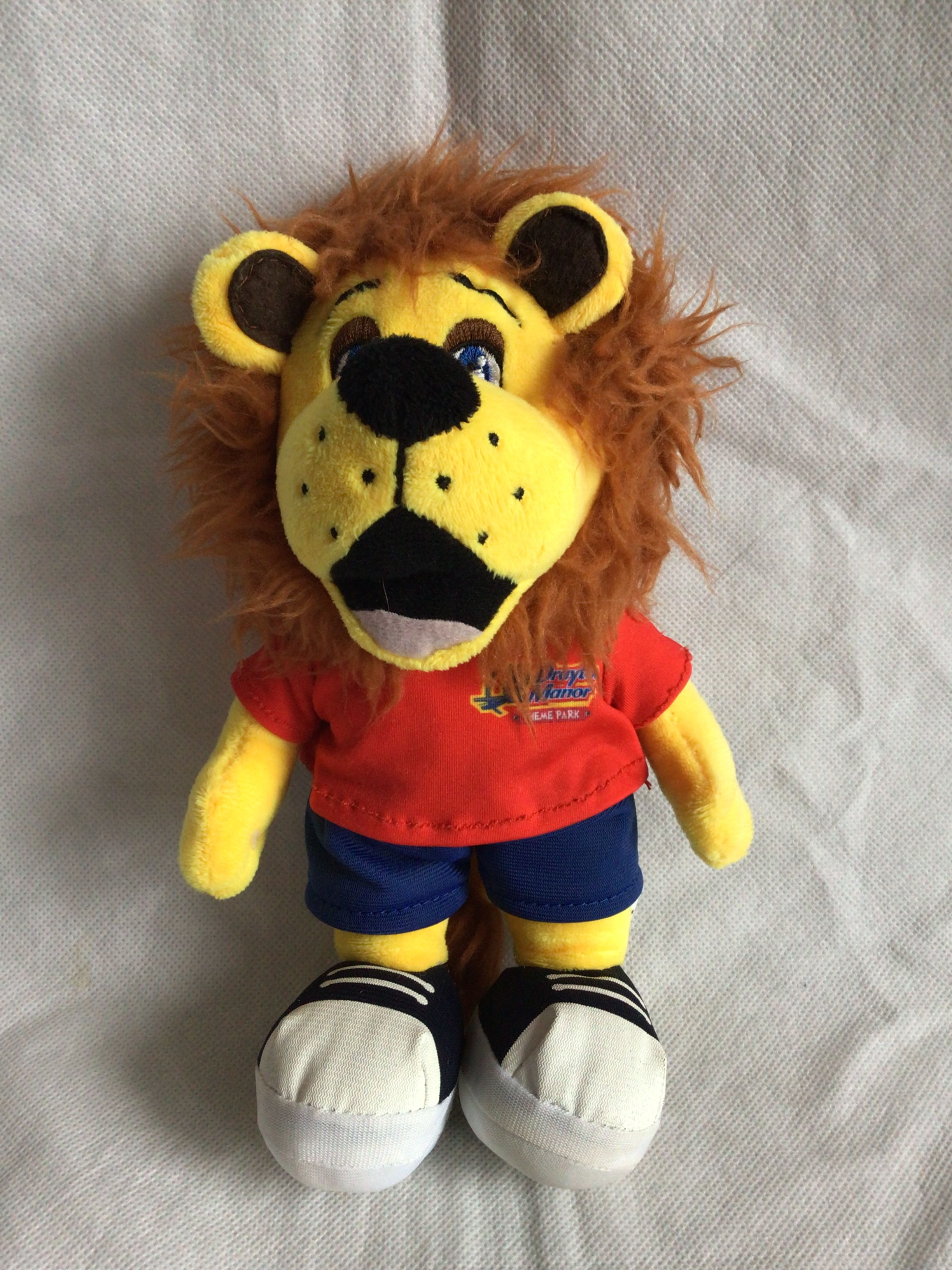 Drayton Manor Lion Plush Soft Toy Teddy 9” With Tall (AC)