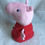 Thumbnail: TY Peppa Pig Plush Soft Toy Teddy 8” Tall (Y)