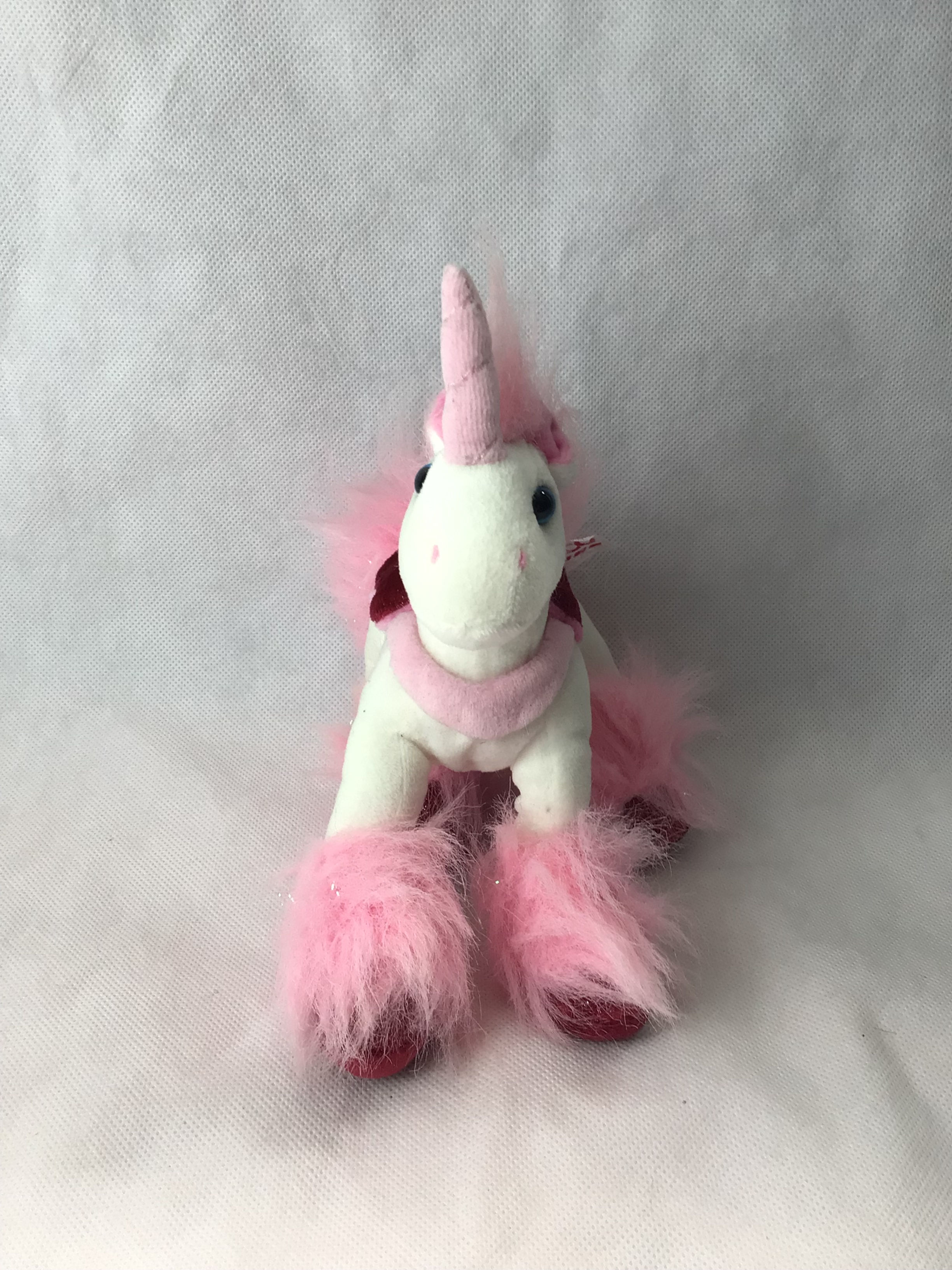 Tesco Unicorn Plush Soft Toy Teddy Approx 6” Long (G)