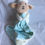 Thumbnail: Baby Sheep Lamb Plush Soft Toy Teddy Comforter Blanket (Y)