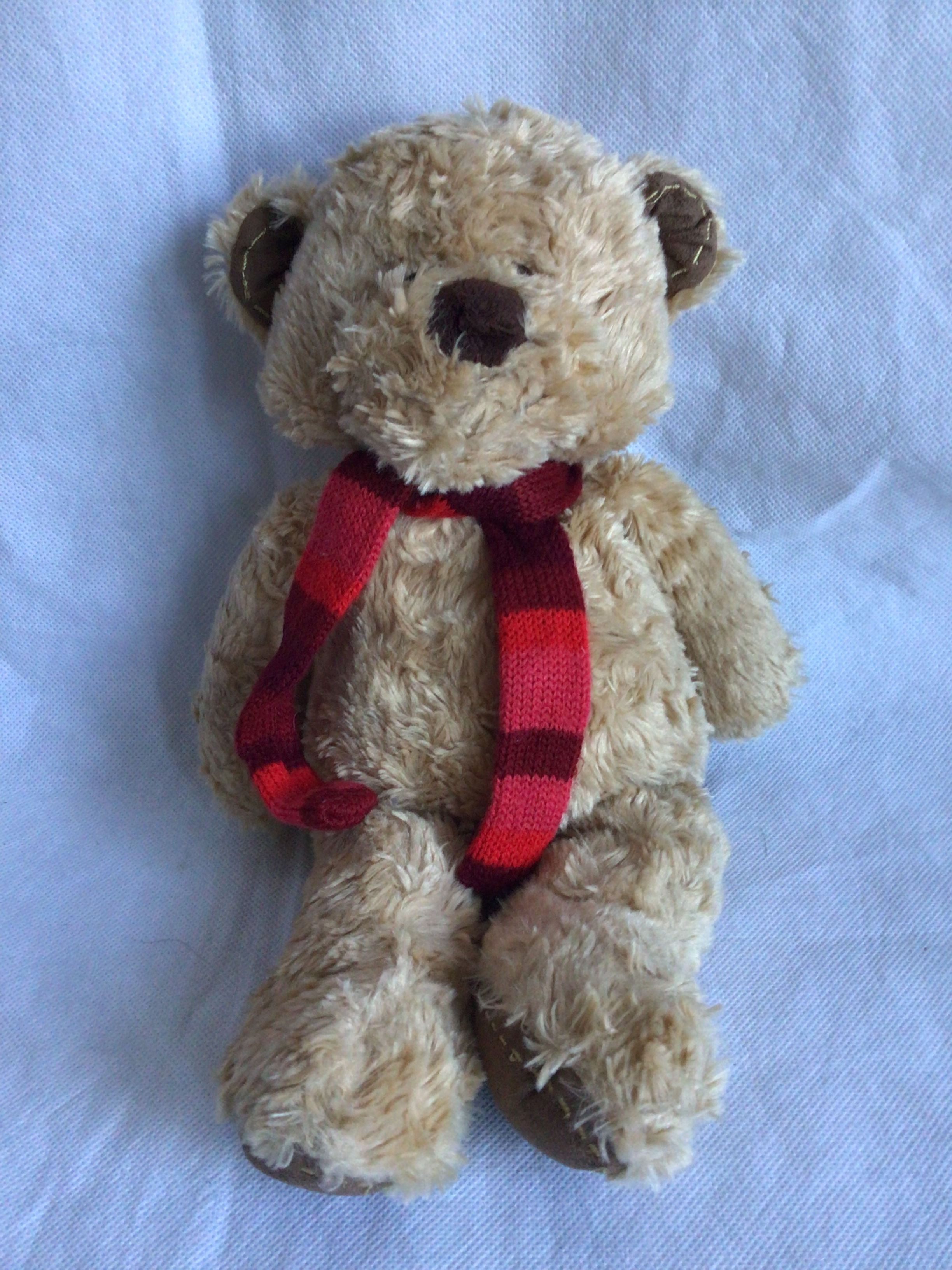 M&S Marks and Spencer Bear Plush Soft Toy Teddy 9” Tall (AE)