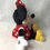 Thumbnail: Disney Stamped Mini Mouse Plush Soft Toy Teddy Approx 8” Seated (K)