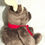 Thumbnail: Cute House Of Fraser Reindeer Plush Soft Toy Approx 7" Seated (C)