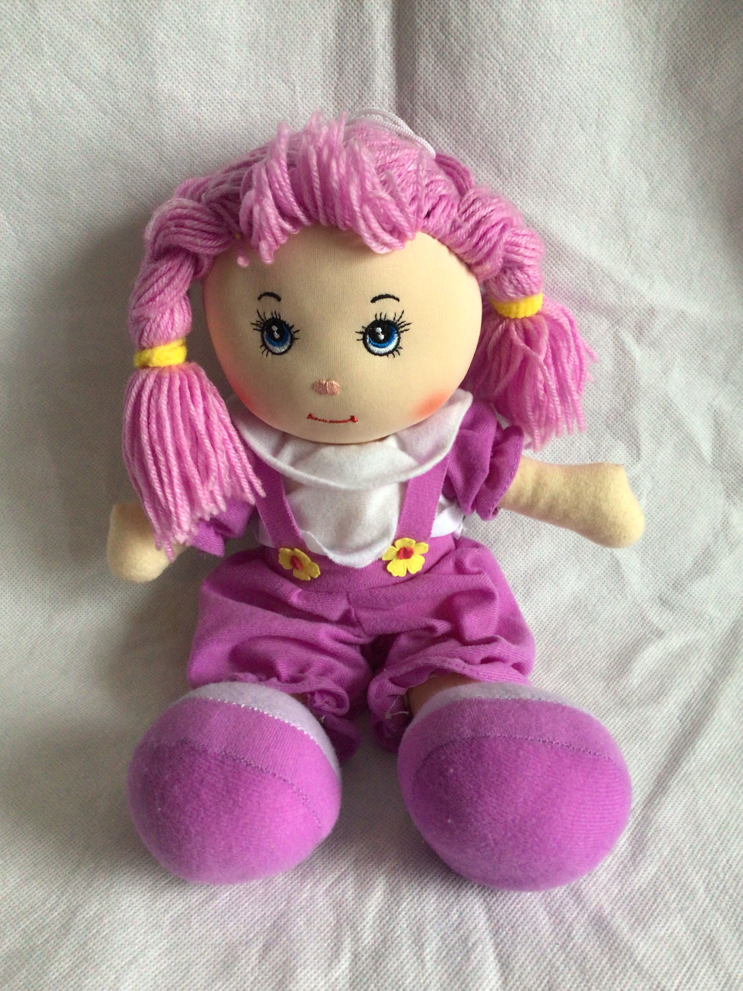 Padget Doll Plush Soft Toy Teddy Approx 9” Seated (AC)