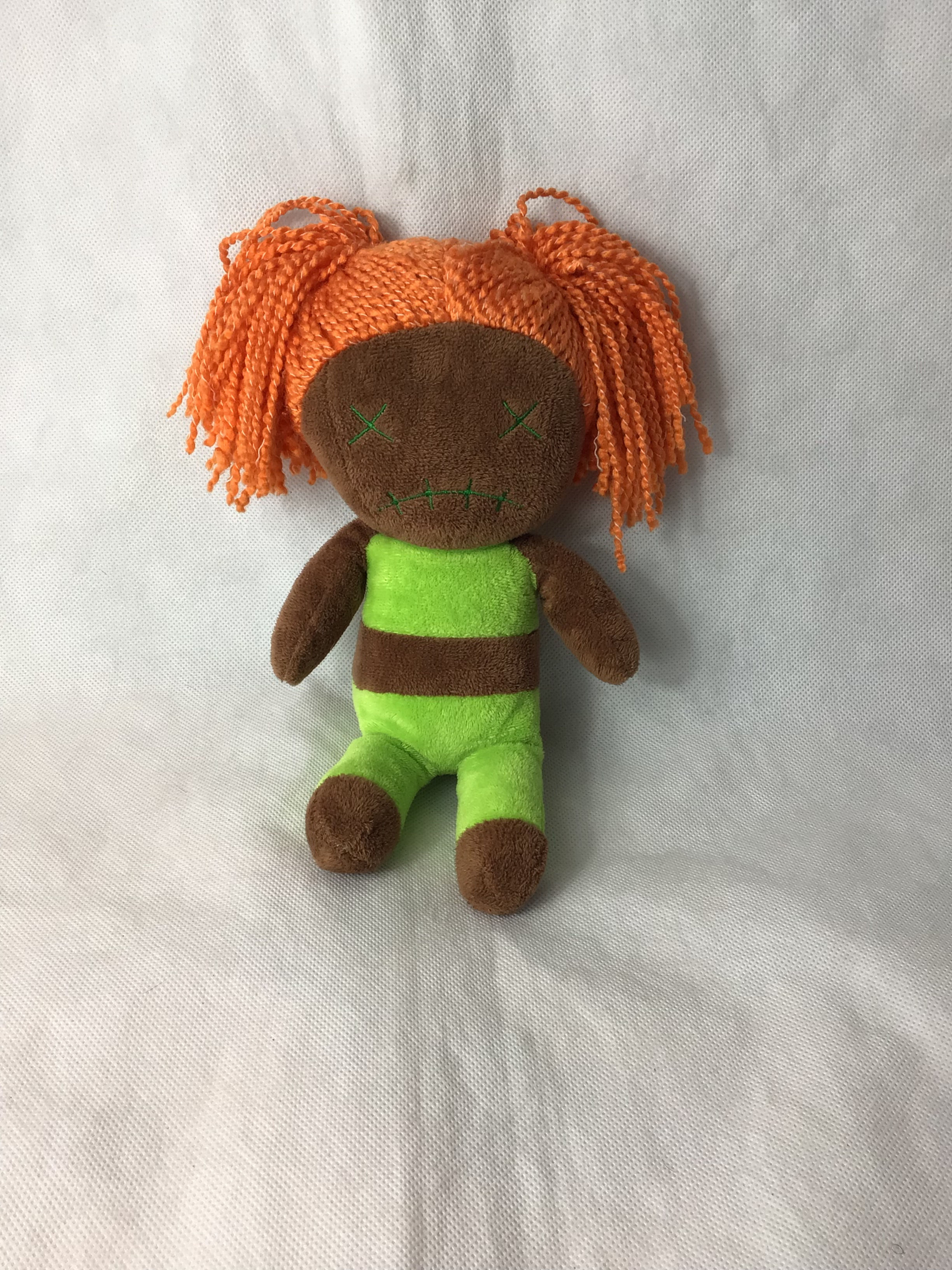 PMS Voodoo Doll Plush Soft Toy Teddy Approx 8” Seated (P)