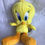 Thumbnail: Looney Tunes Tweety Pie Plush Soft Toy Teddy 6” Seated (AE)